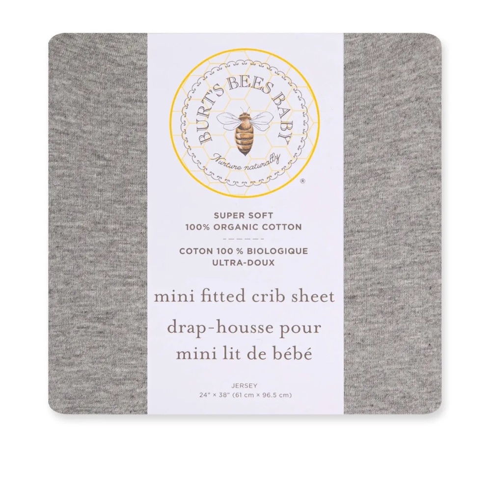 Bundle of 3 Mini Crib Sheets